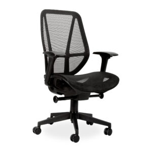 Crystal Mid Back - Black